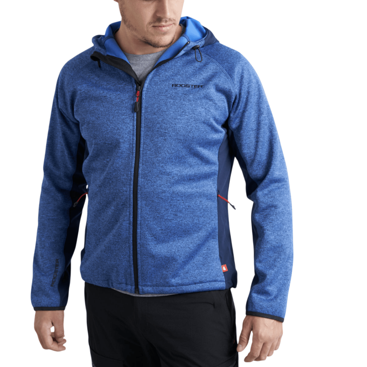 Rooster Sweatjacke 'Hooded Tech Sweater'